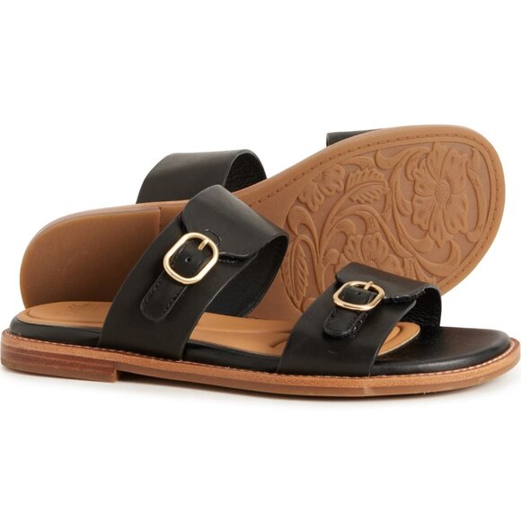 NEW Sofft Noella Sandals - Leather in black For Women 825 3s7 - Picture 2 of 5